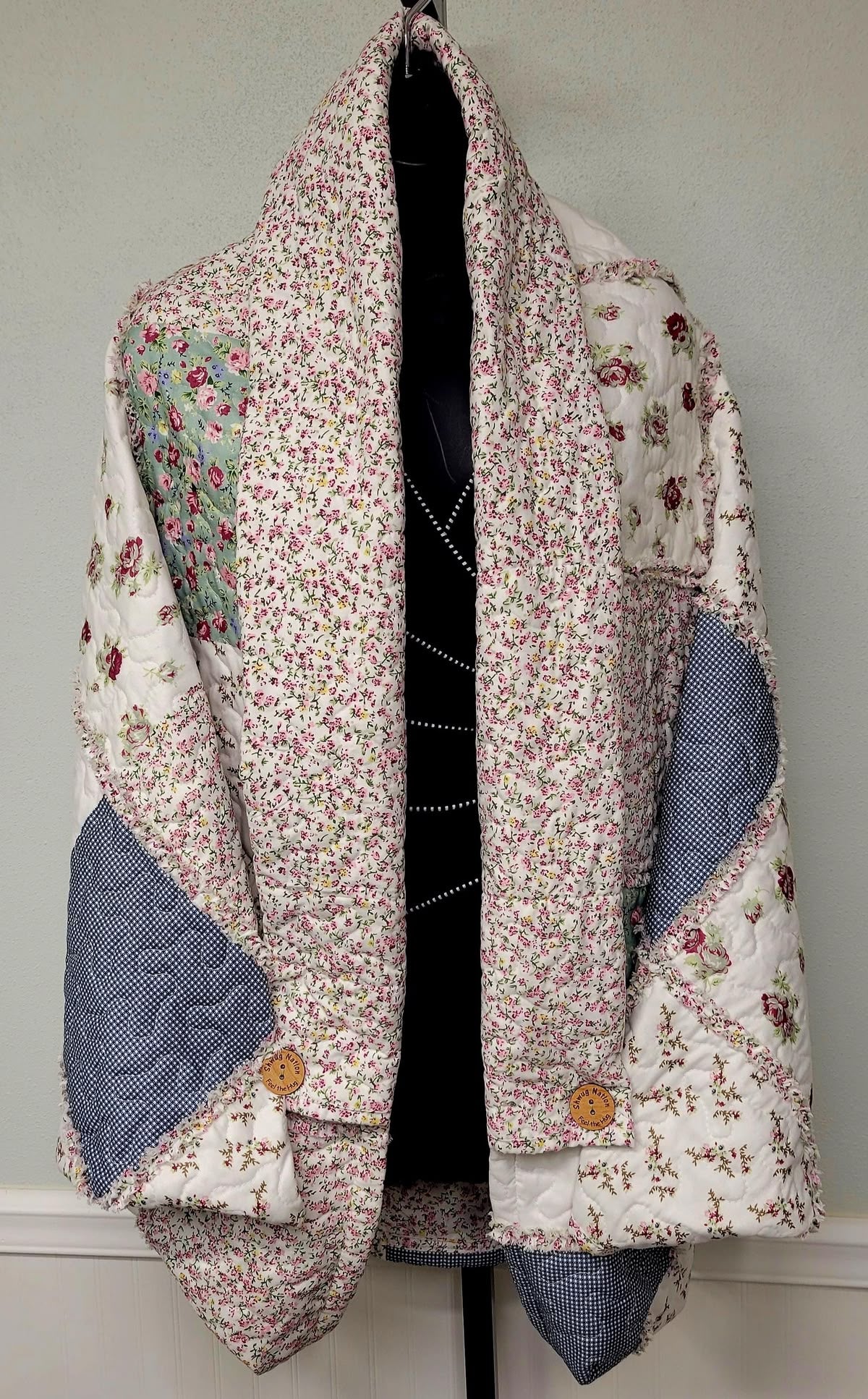 Patchwork Quilted Shawl